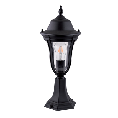 Mark lantern stoječa 1XE27 črna H490mm