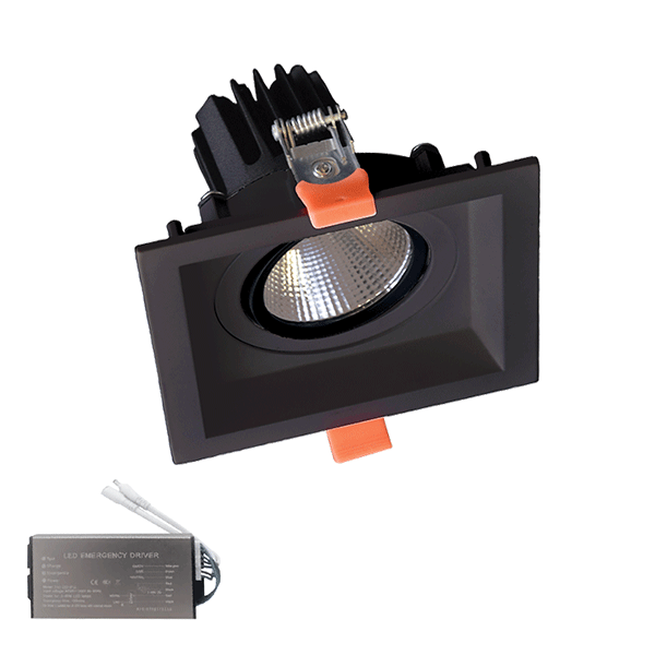 KVADRATNI LED REFEKTOR 30W 230V 4000K BL+ZASILJNI KOMPLET