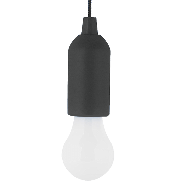 BATERIJSKA VISEČA LED SVETILKA E-6621 1W ČRNA