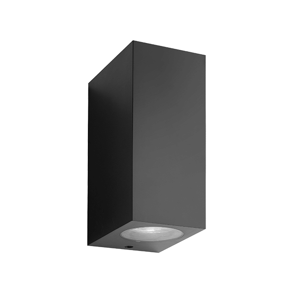 GRF321 FASADNA ARMATURA 2XGU10 IP54 ČRNA