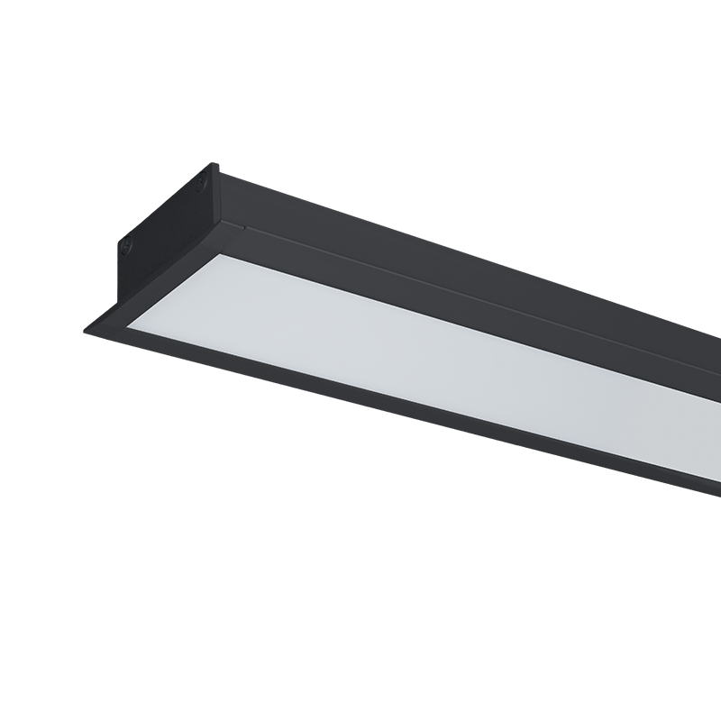 Ultra tanek LED profil vgradni S36 22.5W 4000K ČRN