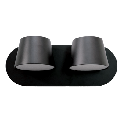 Malia LED stenska svetilka 2X12W 4200K črna