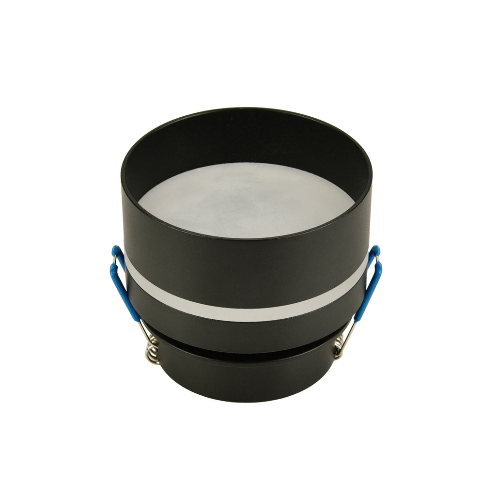 EL-5878 VGRADNA SVETILKA GU10 ALUMINIJAST, ČRNA