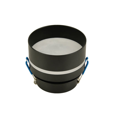 EL-5878 VGRADNA SVETILKA GU10 ALUMINIJAST, ČRNA