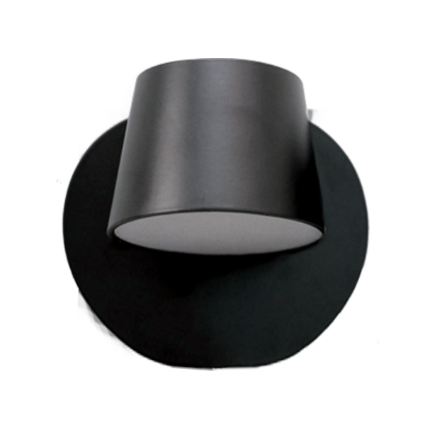 Malia LED stenska svetilka 1X12W 4200K črna