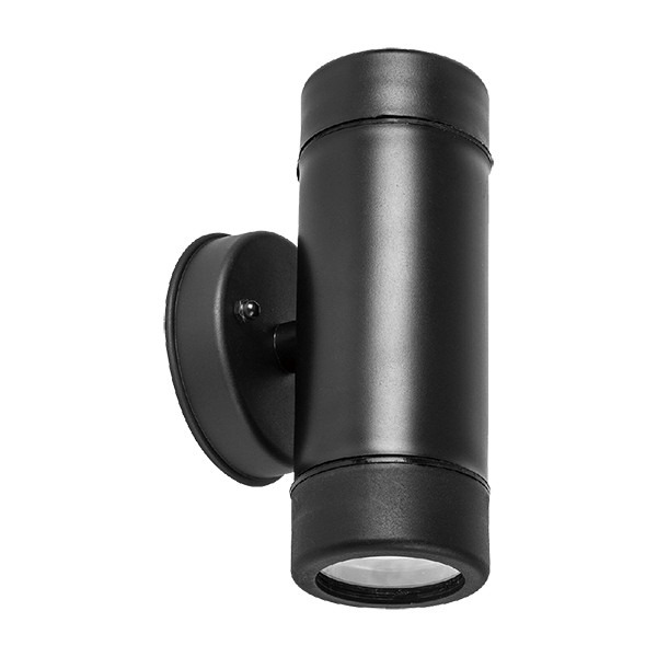 GRF323 FASADNA ARMATURA 2XGU10 IP54 ČRNA
