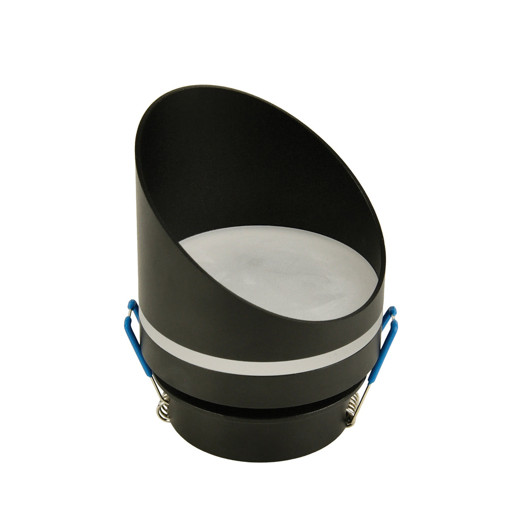 EL-5879 VGRADNA SVETILKA GU10 ALUMINIJAST, ČRNA