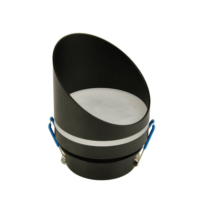 EL-5879 VGRADNA SVETILKA GU10 ALUMINIJAST, ČRNA