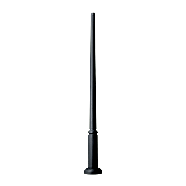 EKTOR POLE 3000ММ BREZ DOOR, ČRNA