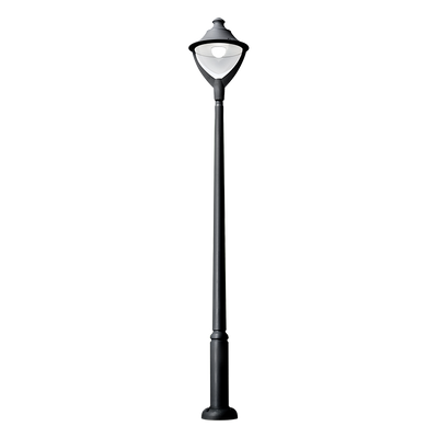 Beppe vrtni LED stebriček 50W 4000K ČRN – Elbrand