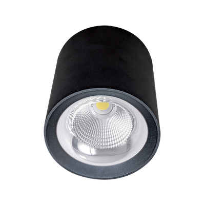 Flcom LED stropna svetilka za nadometno montažo 20W 230V 4000K 60° črna