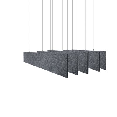 Akustični profil 1200x200x9mm ČRN