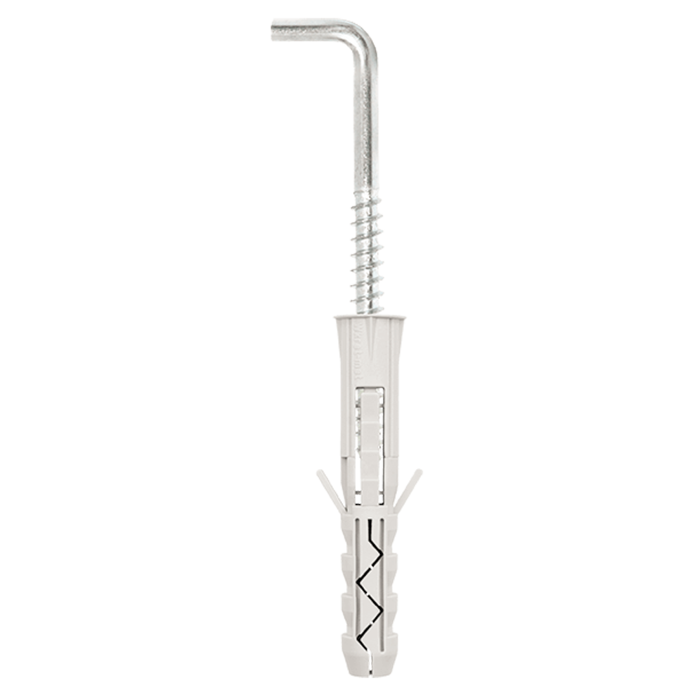 EXPANSION PLUG L-HOOK Wkret-met BP 10X60 5pcs/bl