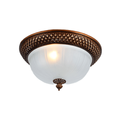 PETRA S STROPNA SVETILKA 2XE27 320mm BRONASTA