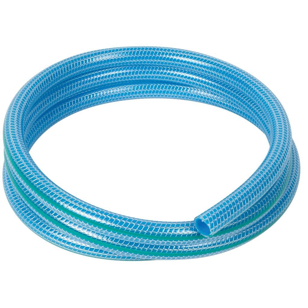 PVC GARDEN HOSE 1/2 10M, THREE LAYERED BLUE