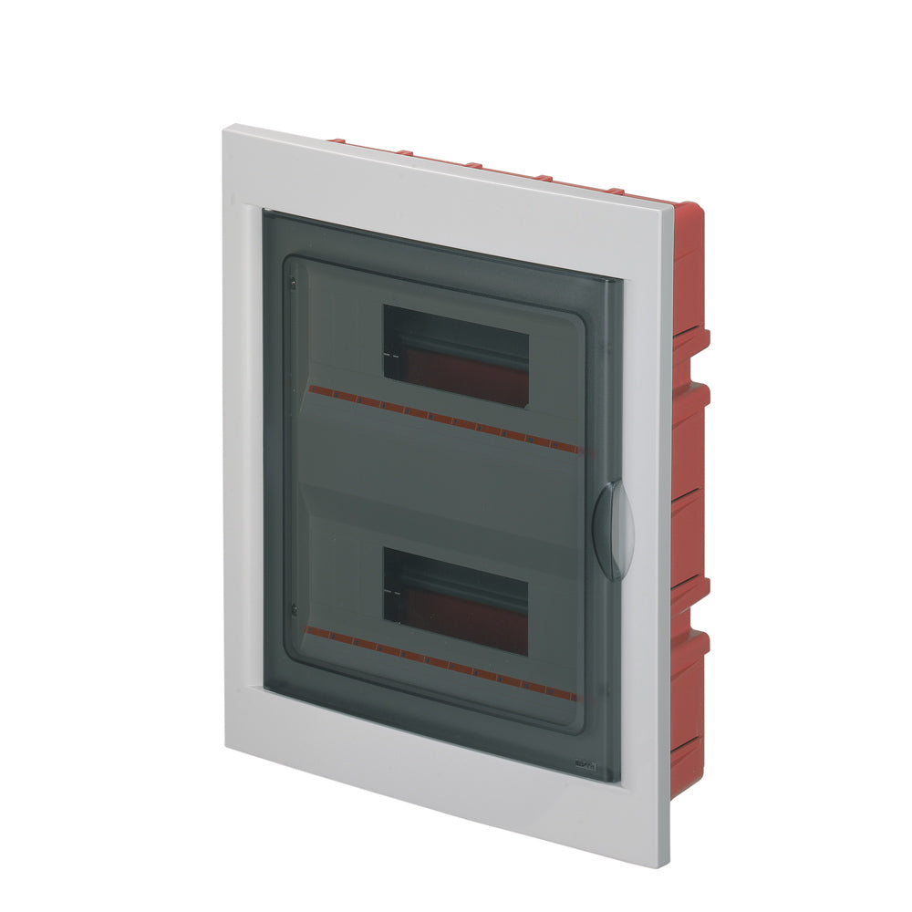 EC630 FLUSH MOUNT. ENCLOSURE 24 MOD. (2X12) WHITE