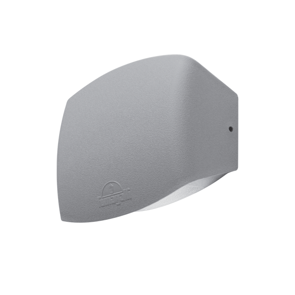 Abram 150 LED stenska svetilka 3.5W CCT  IP55 siva