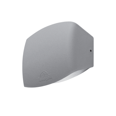 Abram 150 LED stenska svetilka 3.5W CCT  IP55 siva