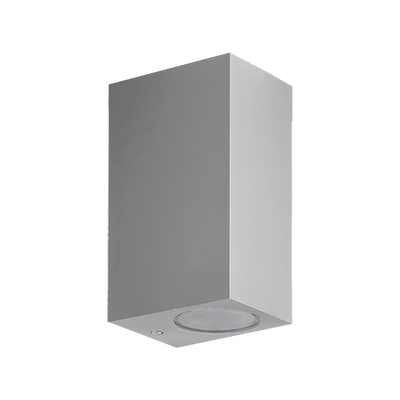 GRF321 fasadna armatura 2XGU10 IP54 siva