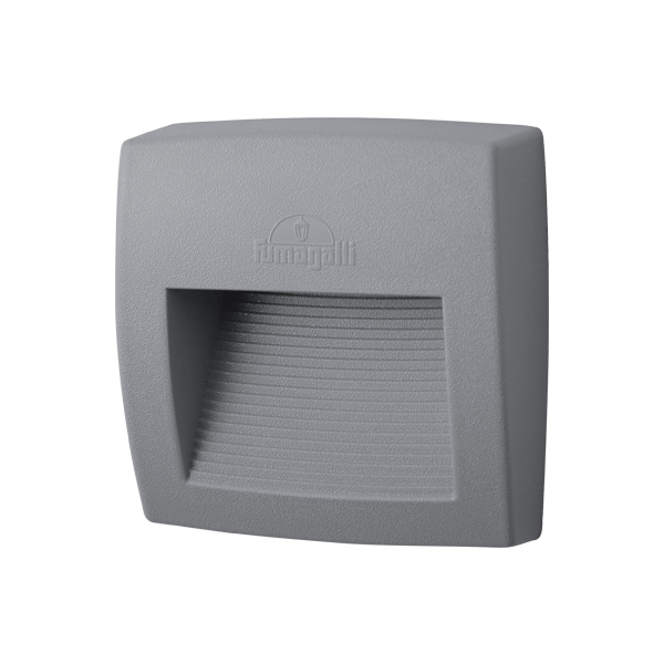Lorenza 150 LED stenska svetilka 3.5W CCT  IP55 siva
