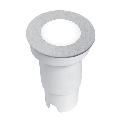 ALDO LED VGRADNA SVETILKA 1.7W 4000K IP67 SIVA