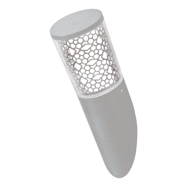 CARLO DECO FS LED VRTNA STENSKA SVETILKA 6W CCT IP55 SIVA