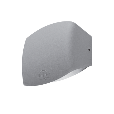 Abram 190 LED stenska svetilka 7.5W CCT 4000K IP55 siva
