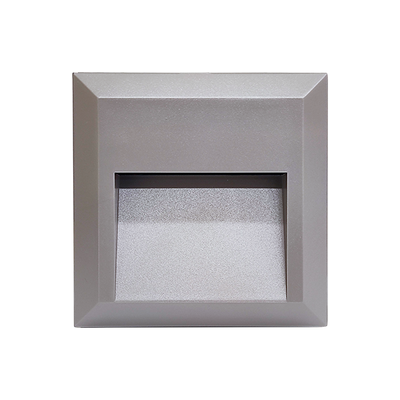 GRF52 LED Zunanja stenska LED svetilka 1.5W 4000K IP65 siva