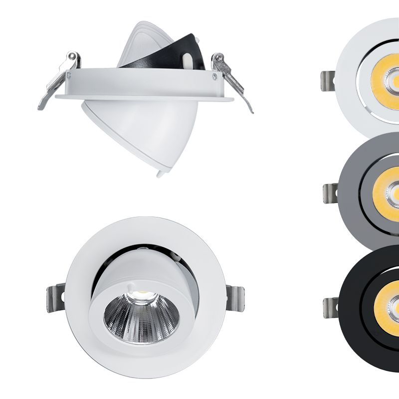 TL180 COB Reflektor 20W 220-240V 6400K 24° sivi
