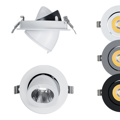 TL180 COB Reflektor 20W 220-240V 6400K 24° sivi