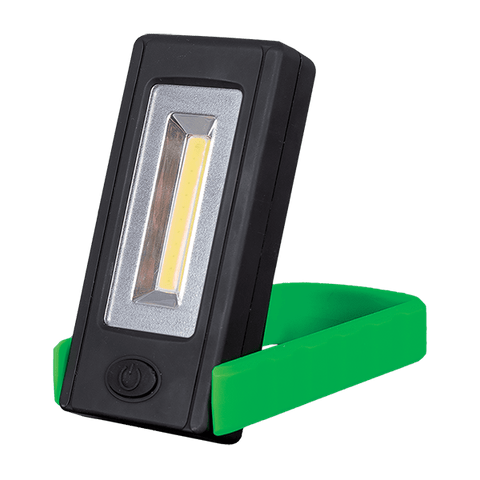 Baterijska delovna LED svetilka E-5542 3W COB zelena