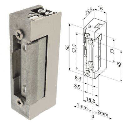 ELEKTROMAGNETNI STAVKA KROŽNIKI 8-16V AC/DC