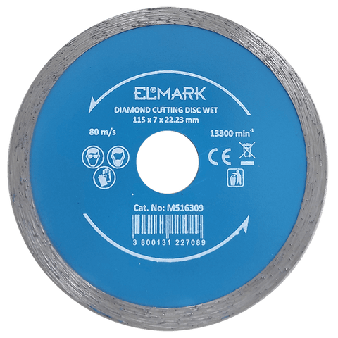 DIAMANTNI DISK ZA REZANJE MOKREN 115x22.2 mm