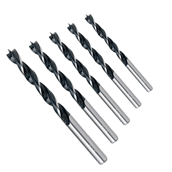SVEDRI ZA LES SET, 5KOS - D4, 5, 6, 8, 10mm