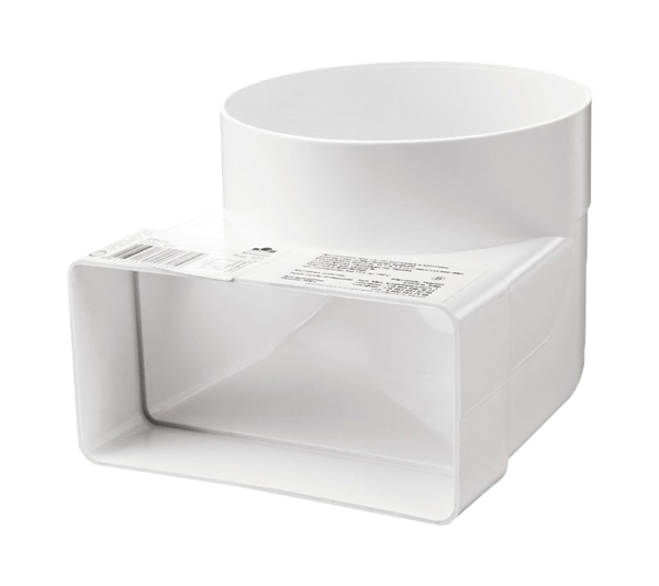 521 PVC PLOŠČATI LOK D100/55X110 /KLD/