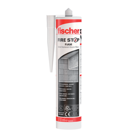 FISCHER FIАМ 310 AKRILNA PROTIPOŽARNA TESNILNA MASA 310ML