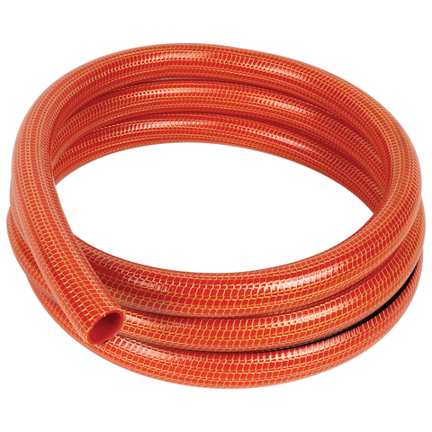 PVC vrtna cev 3/4, 15 m, troslojna, oranžna