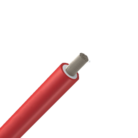 Solarni kabel H1Z2Z2-K 0,6/1 kv 1x6,00 mm² rdeča