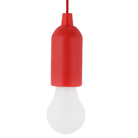 Baterijska viseča LED svetilka E-6621 1W rdeča