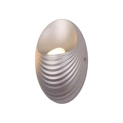 SHELL STENSKA SVETILKA LED 5W/ 500lm/ 4000K SREBRNA