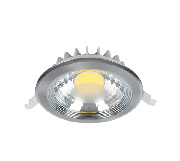 Rdlcob LED vgrajena  svetilka  15W 2700K-3000K 230V satin nikl