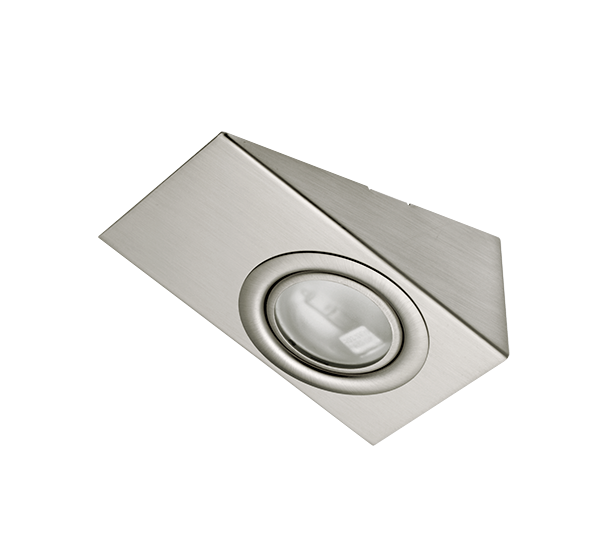 SIM-155 CABINET SPOT SVETILKA SATIN NIKL ZA 12V JC HALOGENA SVETILKA