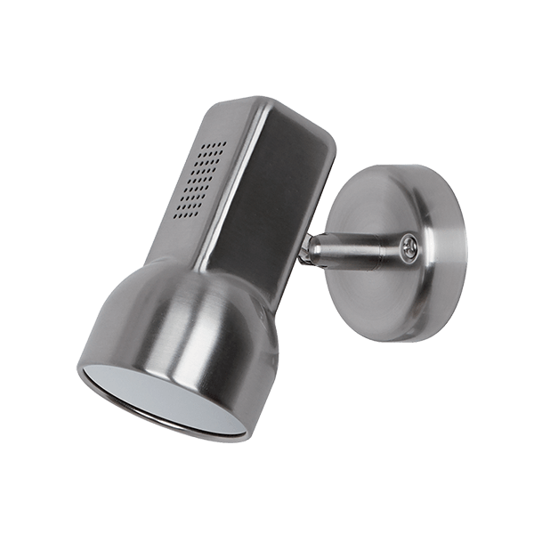 JIM SPOT SVETILKA 1XE27 SATEN NIKELJ D95mm