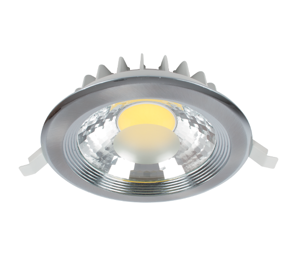 RDLCOB LED VGRAJENA  SVETILKA  25W 2700K-3000K 230V SATIN NIKL