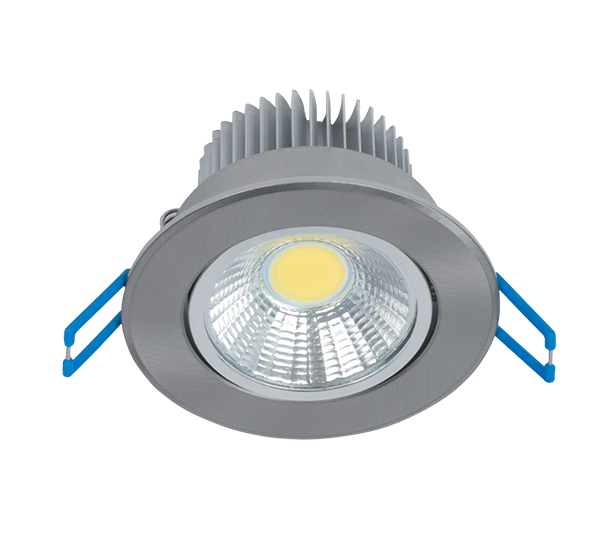 Lslcob LED spot svetilka  7W 4000K-4300K 230V satin nikl