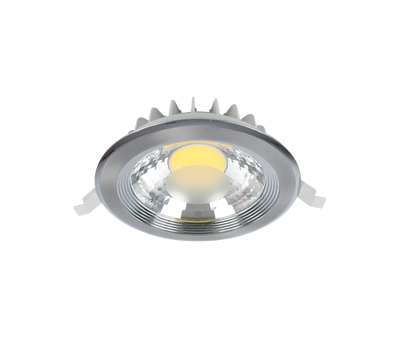RDLCOB LED VGRAJENA  SVETILKA  10W 4000K-4300K 230V SATIN NIKL