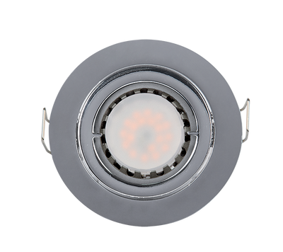 LED KOVINSKA OKROGLA  SPOTLAMPA PAR 16 5.5W 4000-4300K SATIN NIKL
