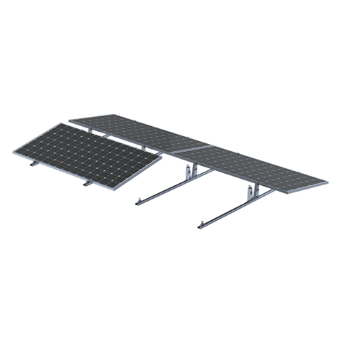 EL-FR04  KROGLA KONSTRUKCIJA RAVNO STREHA 580W PANEL 8kW,KOMPLET