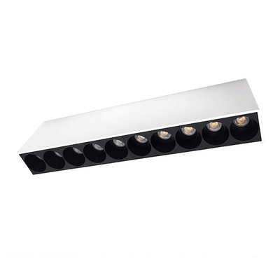 Nadogradna linearna luč EL-14 20W 4000K, bela & črna