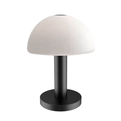 Nola namizna svetilka 1XG9 bela/črna z dimmer